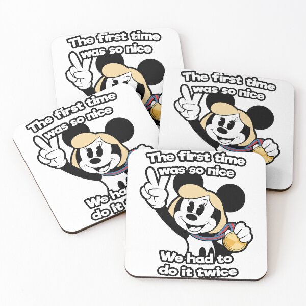 Item preview, So Nice We Did It Twice – Chloe Kelly Mouse Meme designed and sold by Subtext Design.