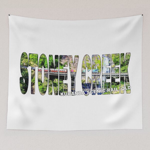 Item preview, STONEY CREEK Kuranda Scenic Railway QLD - Cairns Train designed and sold by Adam Gormley.