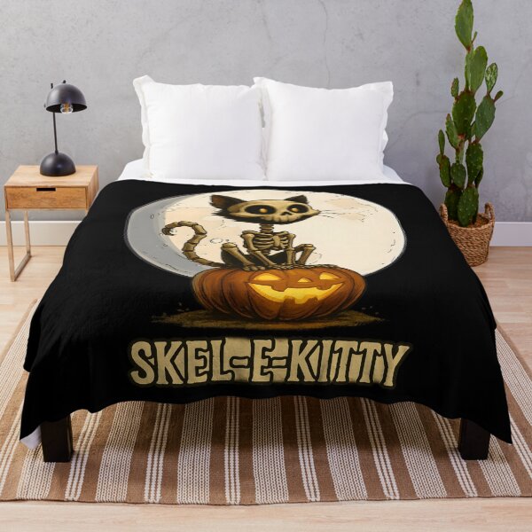 Item preview, Skel-e-Kitty designed and sold by TheDuckprints.