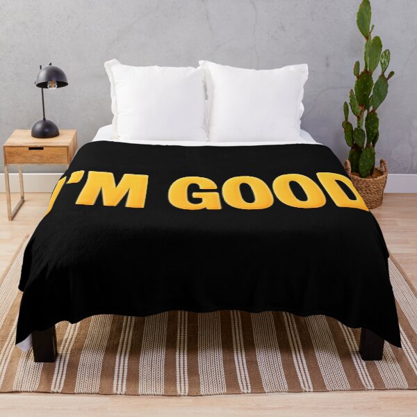Item preview, I'm Good in Yellow designed and sold by Memes N Lore .