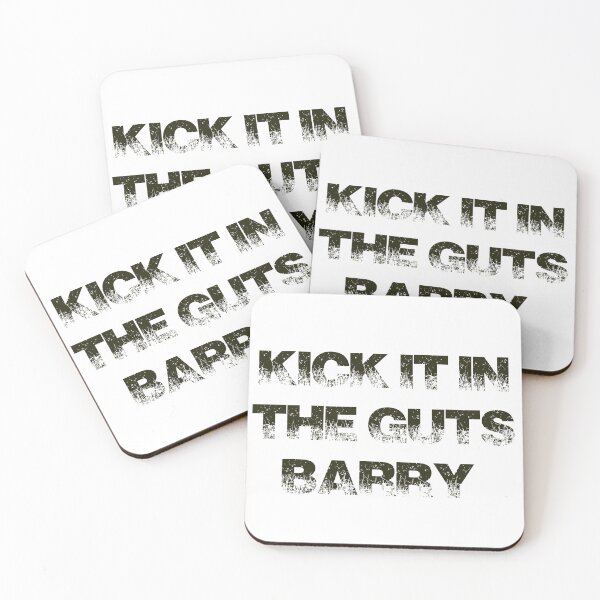 Item preview, Kick it in the Guts, Barry!" - Mad Max Road Warrior - Post-Apocalyptic Aussie Humor - Cult Film Fan Art designed and sold by taspaul.