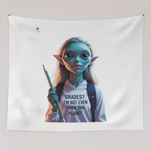 Item preview, Grades? Not My Planet designed and sold by TheTeeSpark.