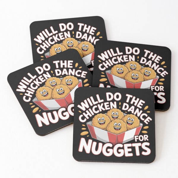 Item preview, Will Do the Chicken Dance for Nuggets designed and sold by theartfulaspie.
