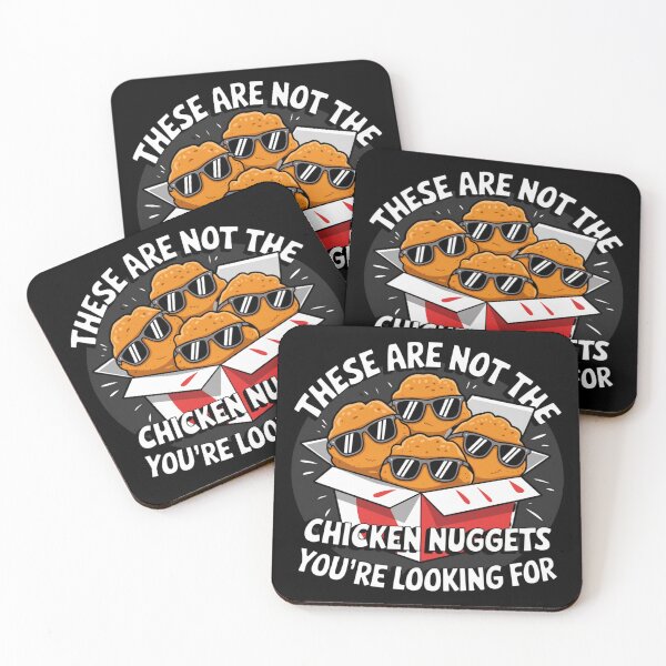 Item preview, These Are Not the Chicken Nuggets You're Looking For designed and sold by theartfulaspie.