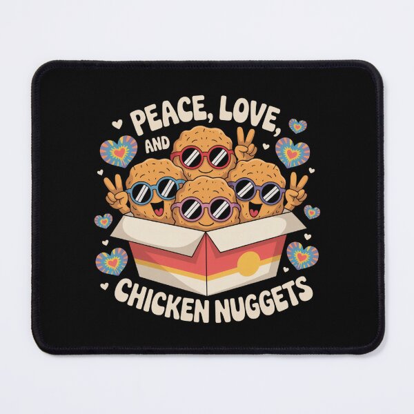 Item preview, Peace, Love, and Nuggets designed and sold by theartfulaspie.