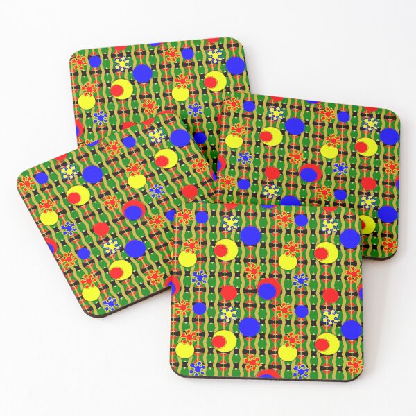 Item preview, African Drum Beats Abstract Geometric Seamless Repeat designed and sold by Sharon Schwalbe.