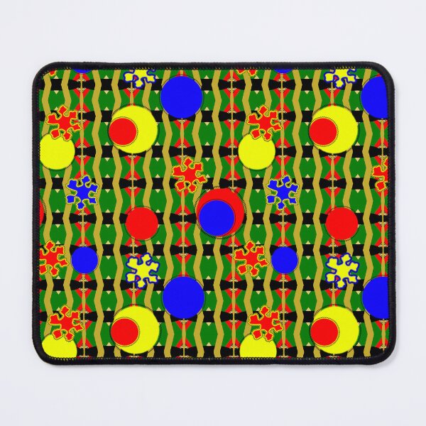 Item preview, African Drum Beats Abstract Geometric Seamless Repeat designed and sold by Sharon Schwalbe.