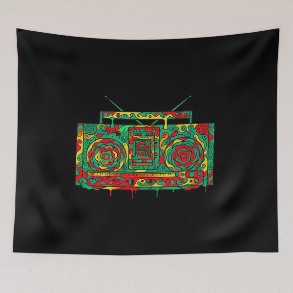 Item preview, old school boom box designed and sold by Ogfx.