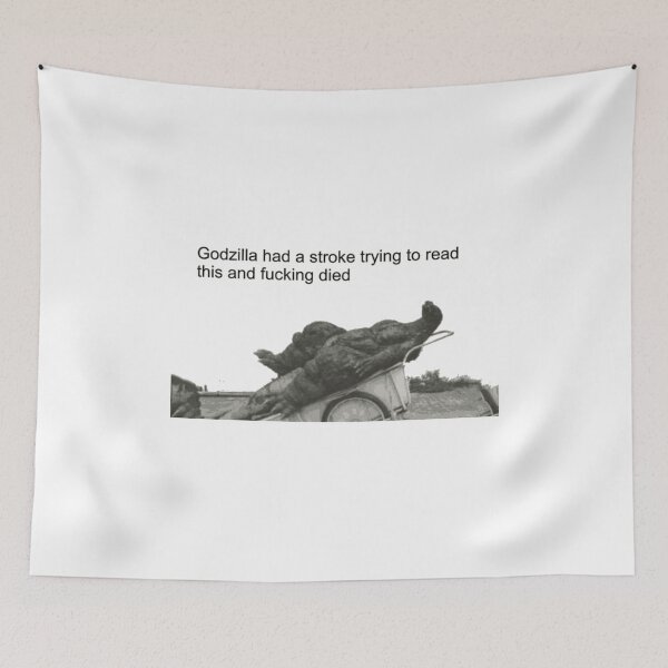 Item preview, Godzilla died designed and sold by Porkroll Egg & Cheese.
