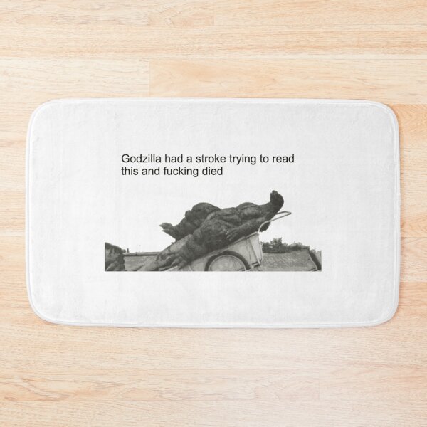 Item preview, Godzilla died designed and sold by Porkroll Egg & Cheese.