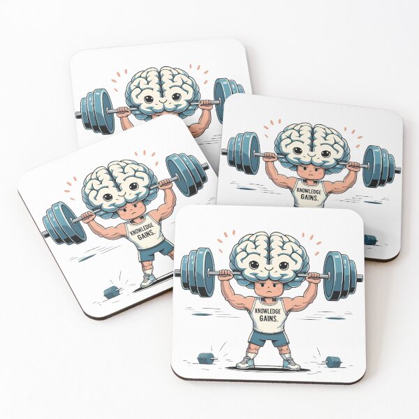 Item preview, Brain Power Lifting Shirt designed and sold by TheTeeSpark.