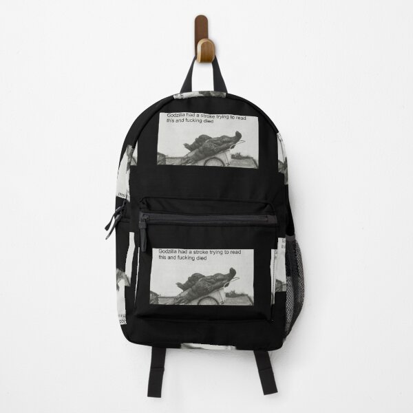 Item preview, Godzilla trying to read designed and sold by Porkroll Egg & Cheese.