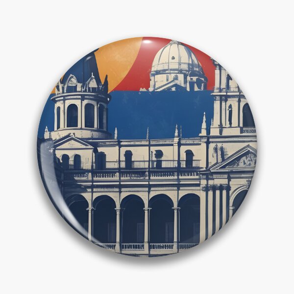 Item preview, Recoleta Chile Vintage Travel Tourism designed and sold by TravelersGems.