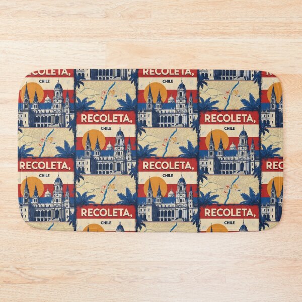 Item preview, Recoleta Chile Vintage Travel Tourism designed and sold by TravelersGems.