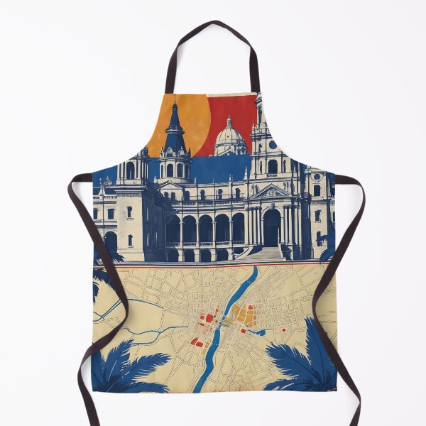 Item preview, Recoleta Chile Vintage Travel Tourism designed and sold by TravelersGems.