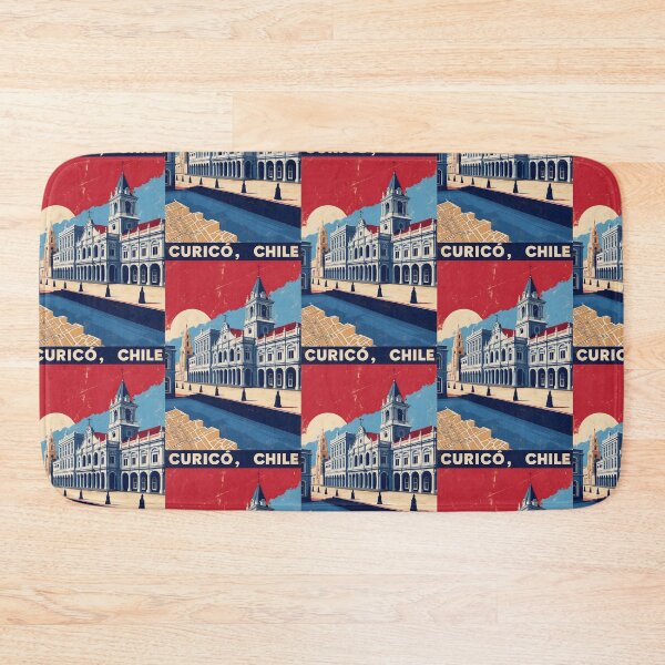 Item preview, Curico Chile Vintage Travel Tourism designed and sold by TravelersGems.