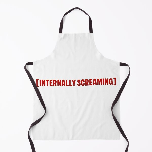 Item preview, [Internally Screaming] in Red designed and sold by Memes N Lore .