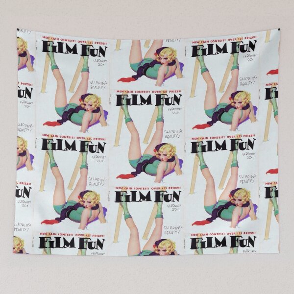 Item preview, Slipping Beauty – Film Fun February 1935 - Offset Grid Option designed and sold by WheelieGdArt.