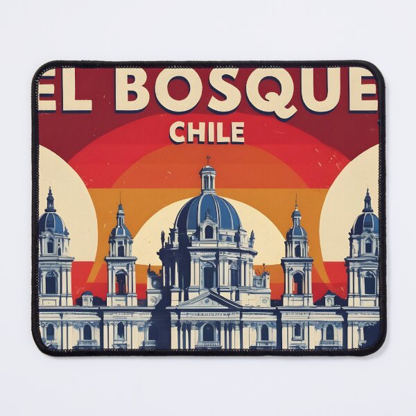 Item preview, El Bosque Chile Vintage Travel Tourism designed and sold by TravelersGems.