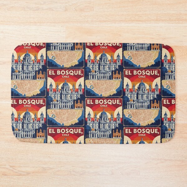 Item preview, El Bosque Chile Vintage Travel Tourism designed and sold by TravelersGems.