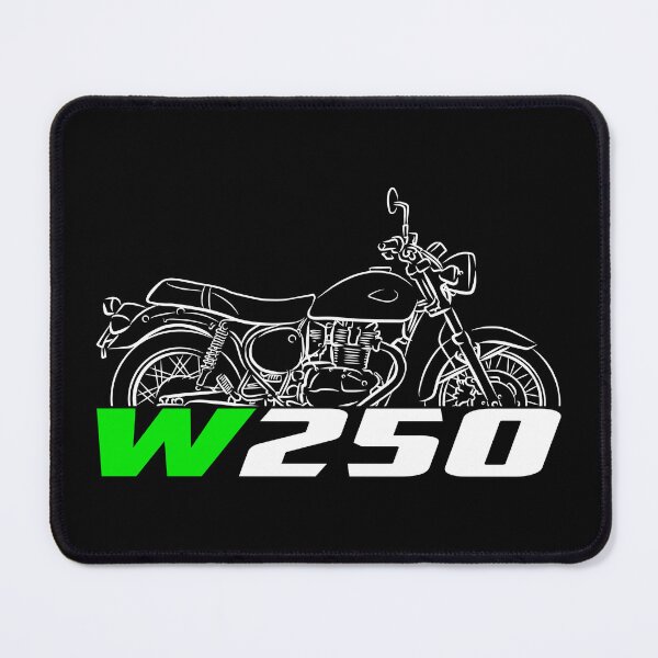 Artikelvorschau, Kawasaki W250 2018-2024 für Biker, Motorrad entworfen und verkauft von ThrottleArts.