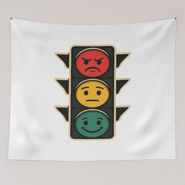 Item preview, Funny Traffic Lights – Humorous Road Sign Design designed and sold by ONHI.