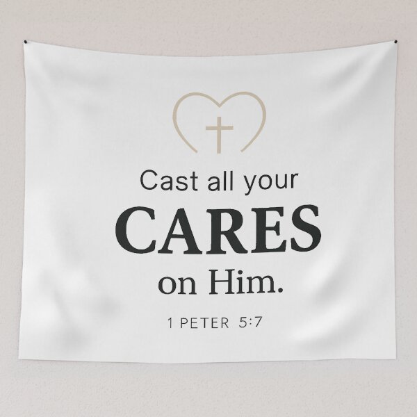 Item preview, Faith-Based Fashion Christian Design for White Tshirt, Bible verses designed and sold by FaithfulFinds24.