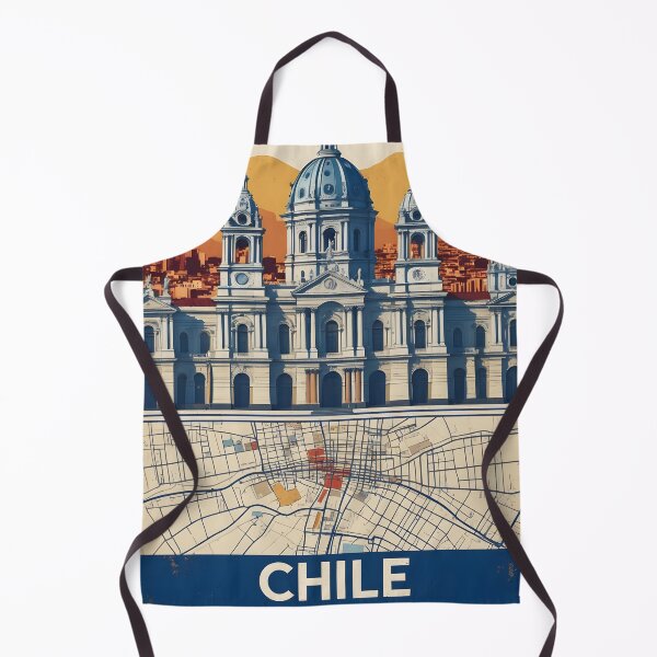 Item preview, Santiago Chile Vintage Travel Tourism designed and sold by TravelersGems.