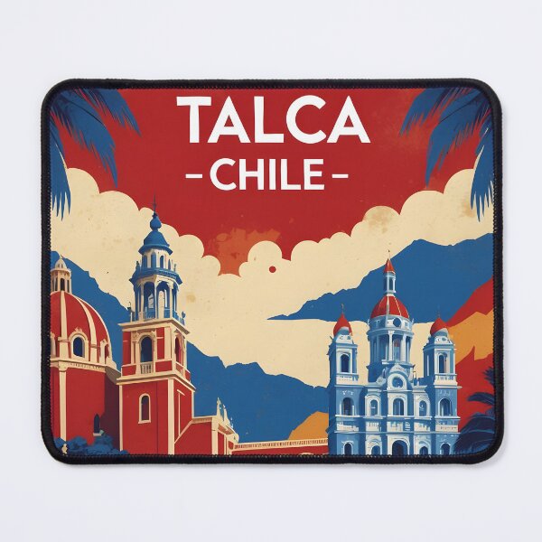 Item preview, Talca Chile Vintage Travel Tourism designed and sold by TravelersGems.