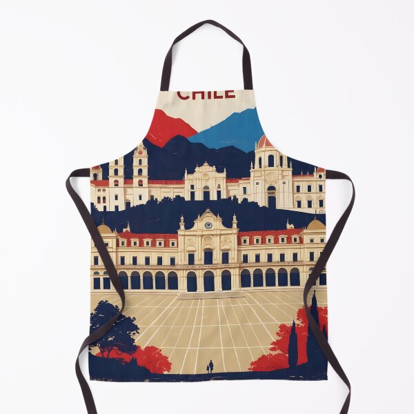 Item preview, La Granja Chile Vintage Travel Tourism designed and sold by TravelersGems.