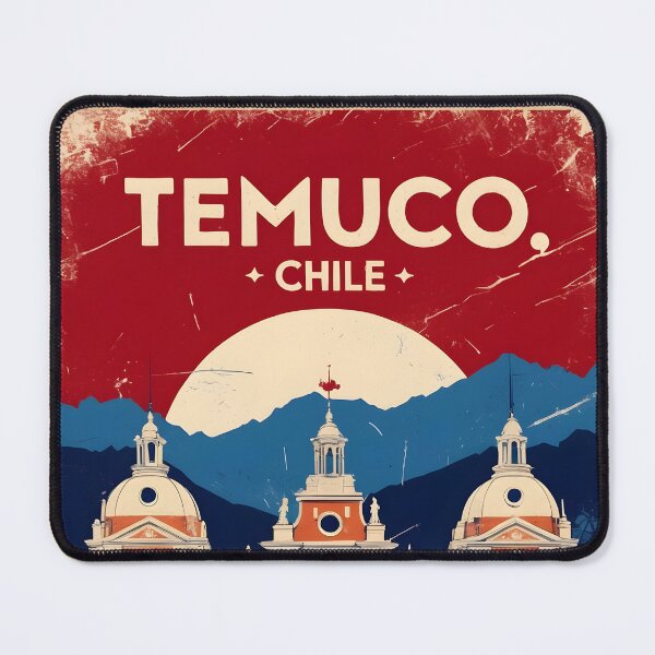 Item preview, Temuco Chile Vintage Travel Tourism designed and sold by TravelersGems.