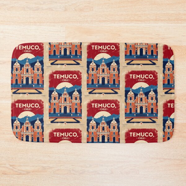 Item preview, Temuco Chile Vintage Travel Tourism designed and sold by TravelersGems.