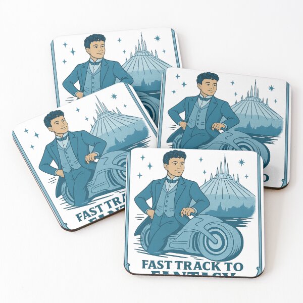 Item preview, Larry – Fast Track to Fantasy (Gilded Meets Galactic) designed and sold by Zippitydodads.