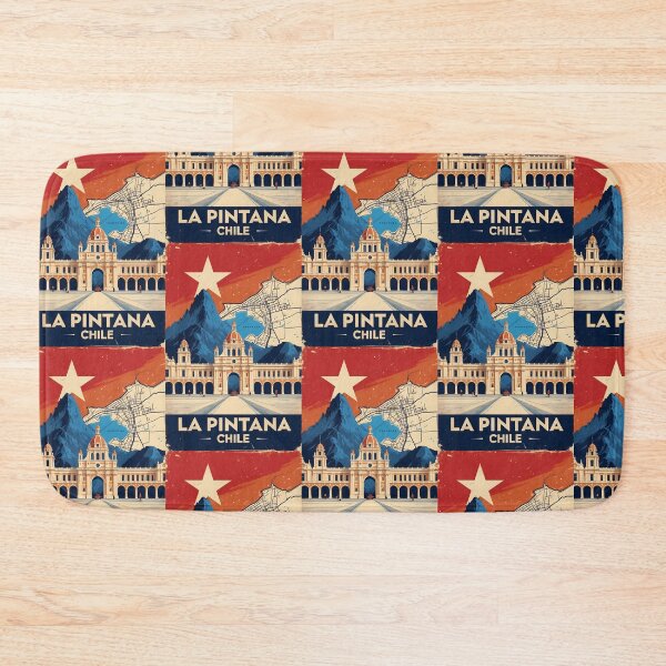 Item preview, La Pintana Chile Vintage Travel Tourism designed and sold by TravelersGems.