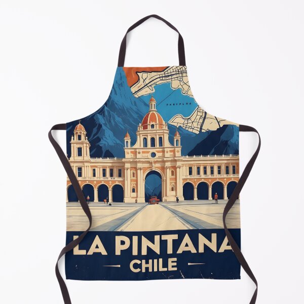 Item preview, La Pintana Chile Vintage Travel Tourism designed and sold by TravelersGems.