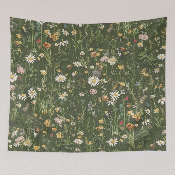 Item preview, Tapestry of Wildflowers designed and sold by Myra365Art.