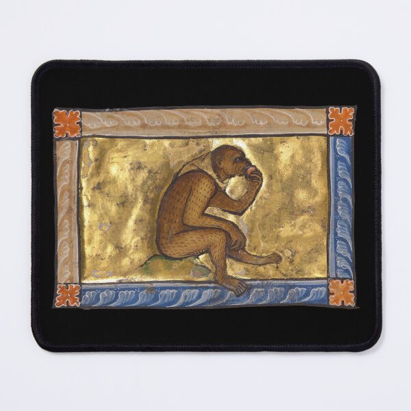 Item preview, Medieval Bestiary Monkey c. 1270 designed and sold by Cat Lady Designs.