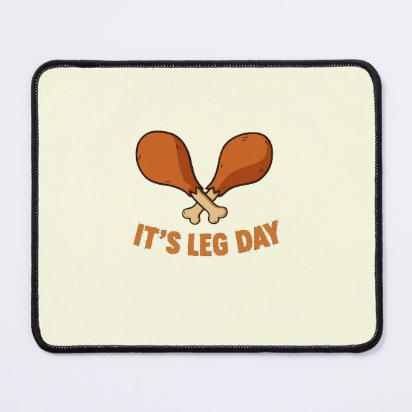 Item preview, Leg Day Chicken Legs – Funny Gym Bro Workout designed and sold by girlstrend.