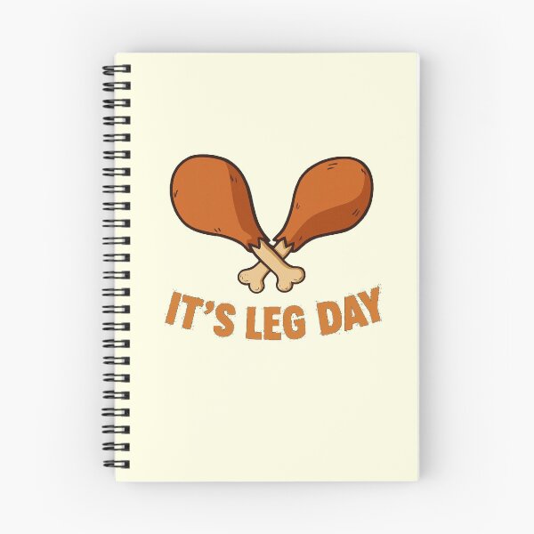 Item preview, Leg Day Chicken Legs – Funny Gym Bro Workout designed and sold by girlstrend.