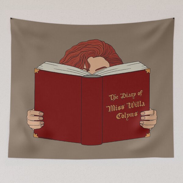 Item preview, Poppy Reading Diary of Miss Willa Colyns designed and sold by DappledMoon.