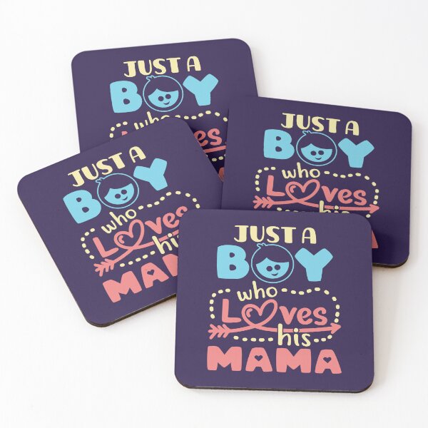 Item preview, Just a Boy Who Loves His Mama designed and sold by jaygo.