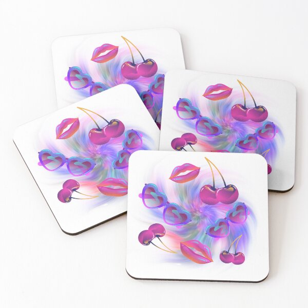 Item preview, Cherry Lips and Shades designed and sold by TurquoiseBird.