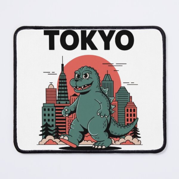 Item preview, Retro Japan Monster Art City Kaiju ,cartoon kaiju designed and sold by dortmond.
