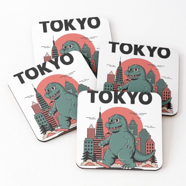 Item preview, Retro Japan Monster Art City Kaiju ,cartoon kaiju designed and sold by dortmond.