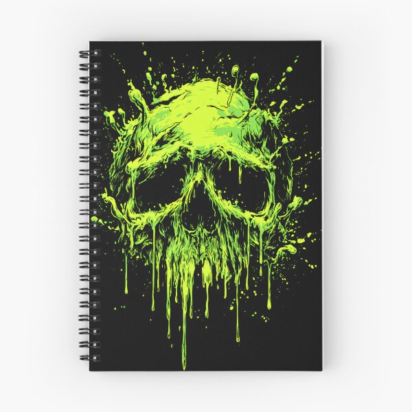 Item preview,  Scary Green Glowing Creepy Skull Monster designed and sold by scooterbaby.