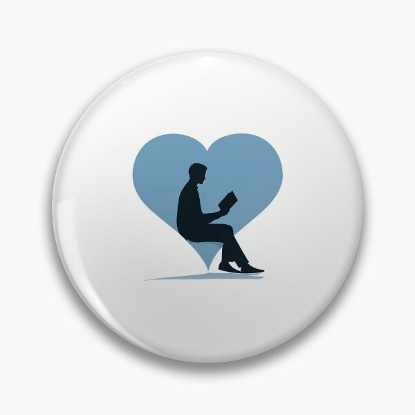 Item preview, Blue Heart Glows With A Midnight Book Lover designed and sold by FWLKIT.
