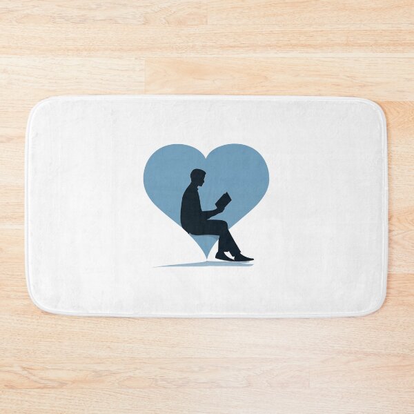 Item preview, Blue Heart Glows With A Midnight Book Lover designed and sold by FWLKIT.