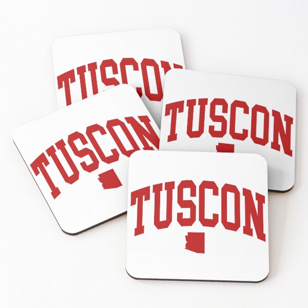 Item preview, Tuscon - College Curved Text with State Shape designed and sold by chosenhomes.
