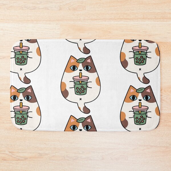 Item preview, Cat and Boba designed and sold by NadyaEsthetic.