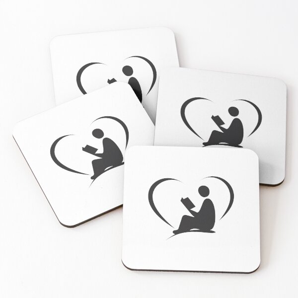 Item preview, Black Heart Gentle Focus Is A Quiet Escape For Readers designed and sold by FWLKIT.